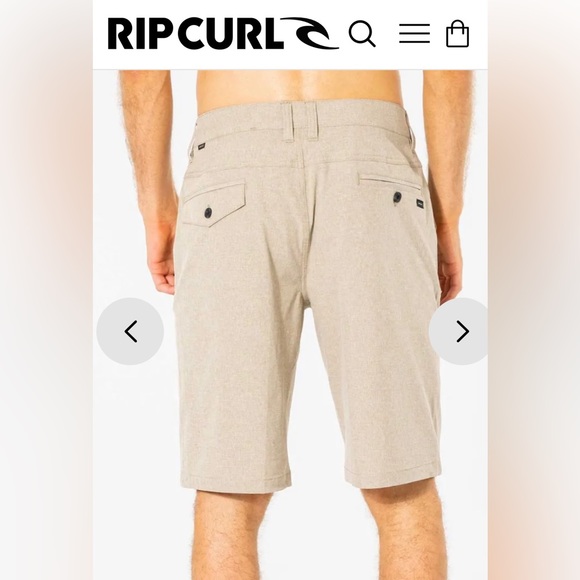 Rip Curl Boardwalk Phase 21" Khaki color. Size 29. Very good condition. - Picture 3 of 8
